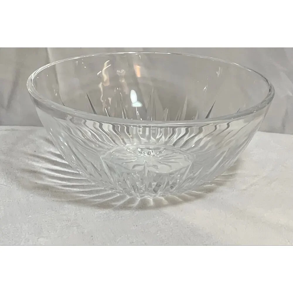 *Vintage* Highlights- in Lead Crystal Dish